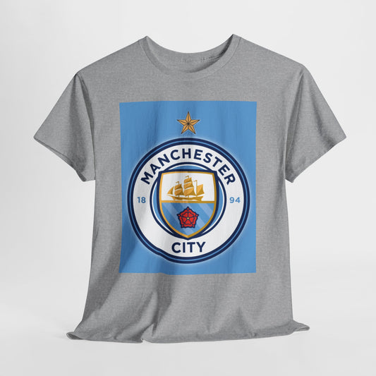 Manchester City Logo T-Shirt – Football Fan Tee