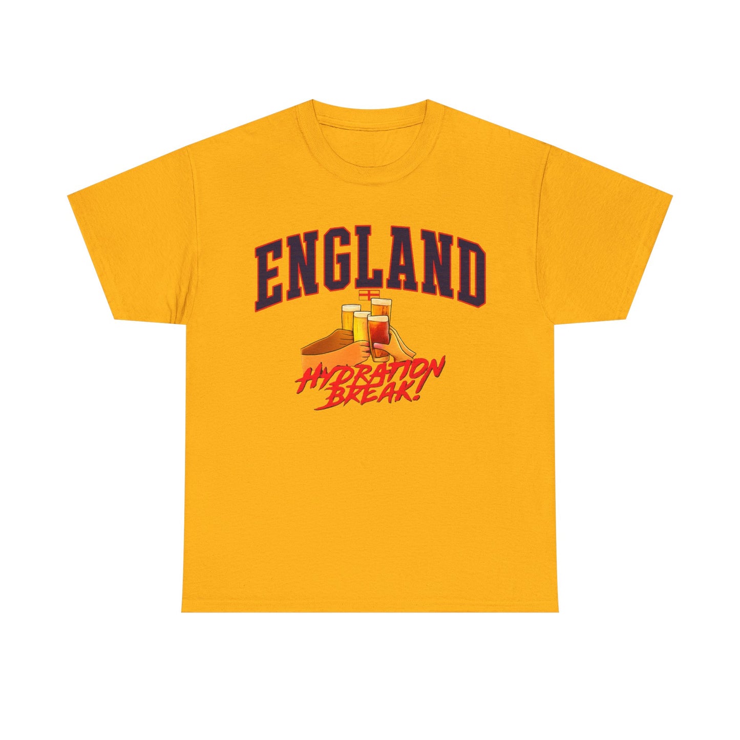 England Hydration Break T‑Shirt — "I'm Having an Hydration Break" Sports Tee