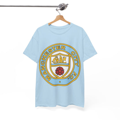 Manchester City FC Retro Crest T-Shirt – Retro Football Fan Tee