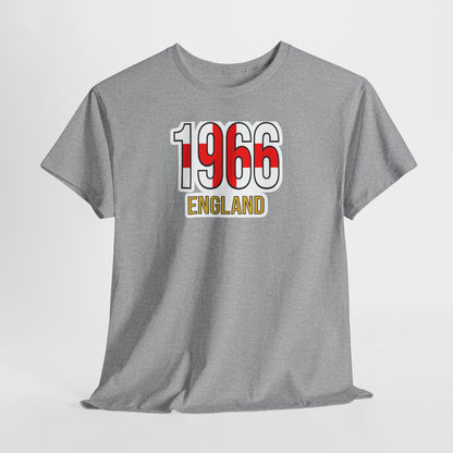 1966 England T‑Shirt – Retro World Cup Winners Football Tee