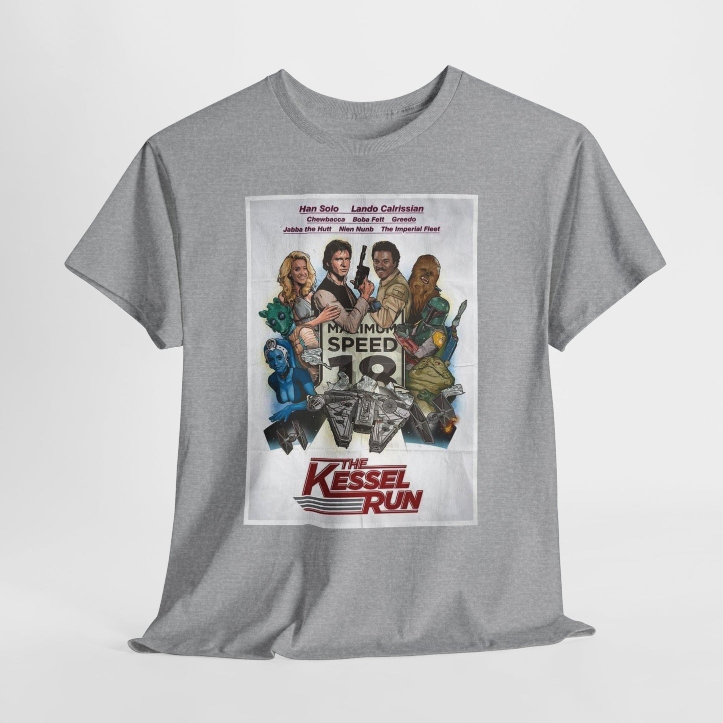 Kessel Run Retro Star Wars Movie Poster Tee