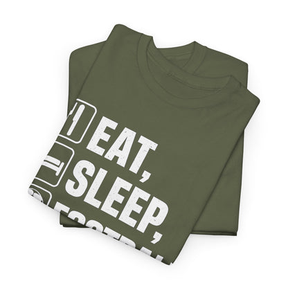 Football Eat Sleep Repeat T-Shirt