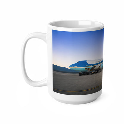 Air Force One Photo Mug — 11oz & 15oz Ceramic Coffee Cup