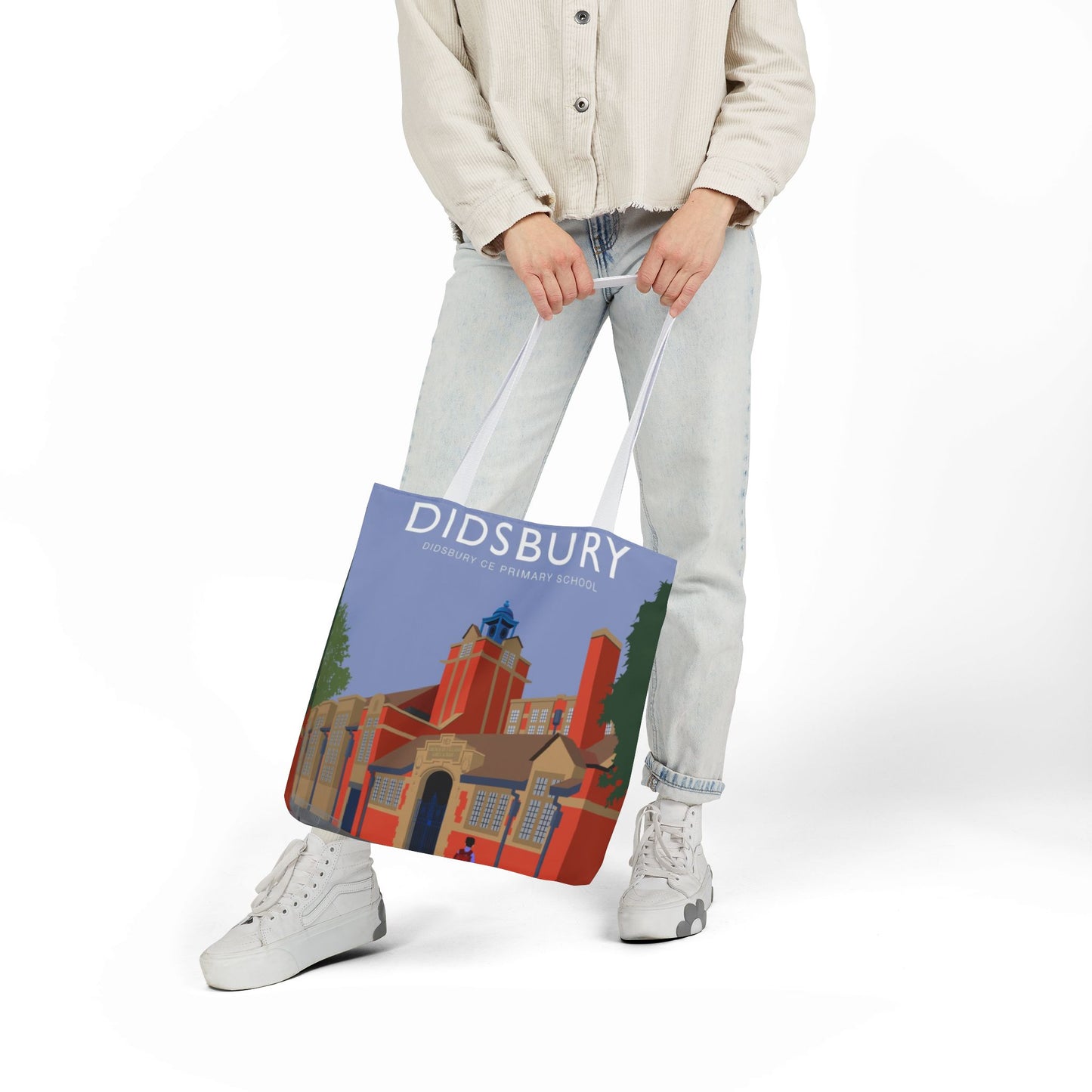 Elm Grove Didsbury C of E Primary School Vintage Travel Canvas Tote Bag