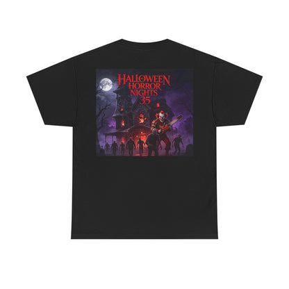 Halloween Horror Nights 35 T-Shirt — Haunted House & Nightmares Graphic Tee