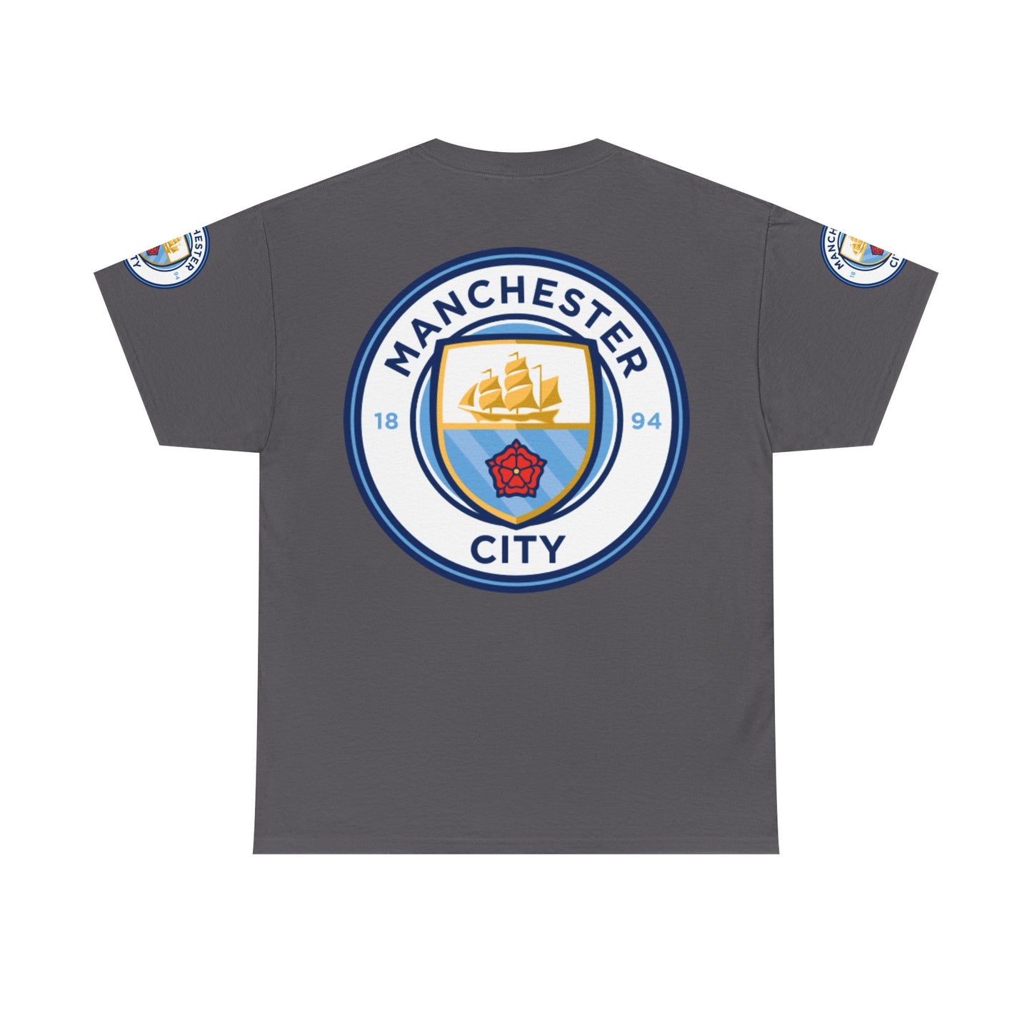 Manchester City Crest T-Shirt — Football Club Logo Tee