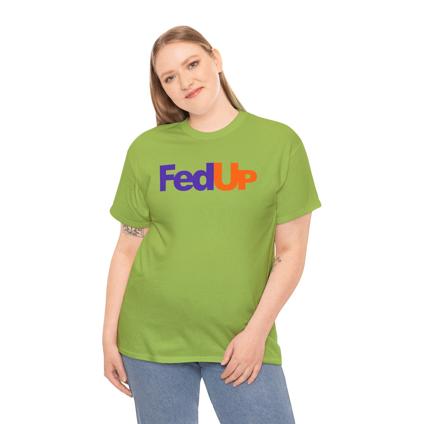 FedUp Graphic Tee – Funny Parody Logo T-Shirt