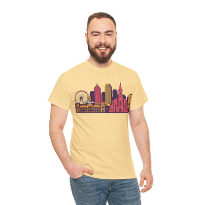 Orlando City Skyline T-Shirt — Colorful Urban Landmark Graphic Tee