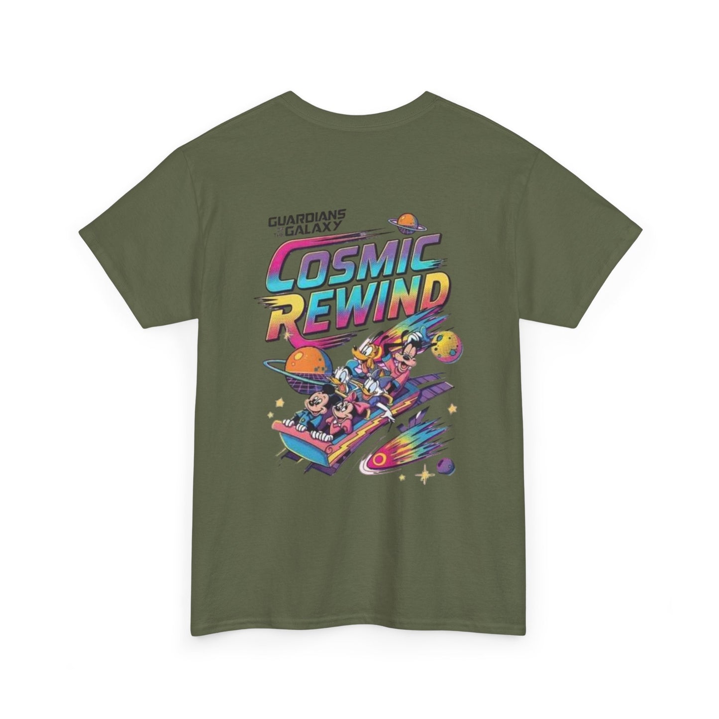 Graphic Tee - Cosmic Rewind Retro Space Ride