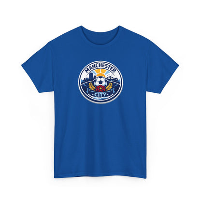 Manchester City Crest T-Shirt — Soccer Fan Tee
