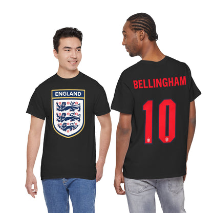 England Football T-Shirt — Bellingham #10 Tee