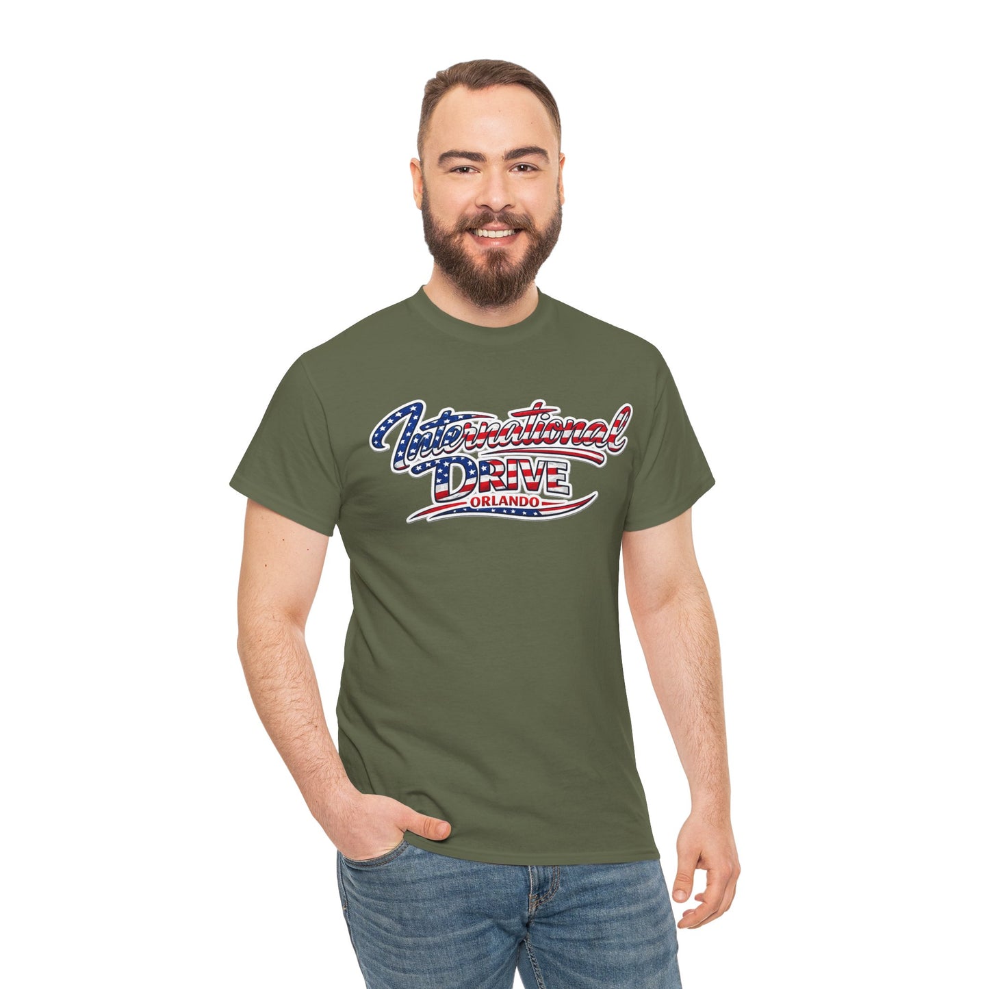International Drive Orlando Unisex Heavy Cotton Tee