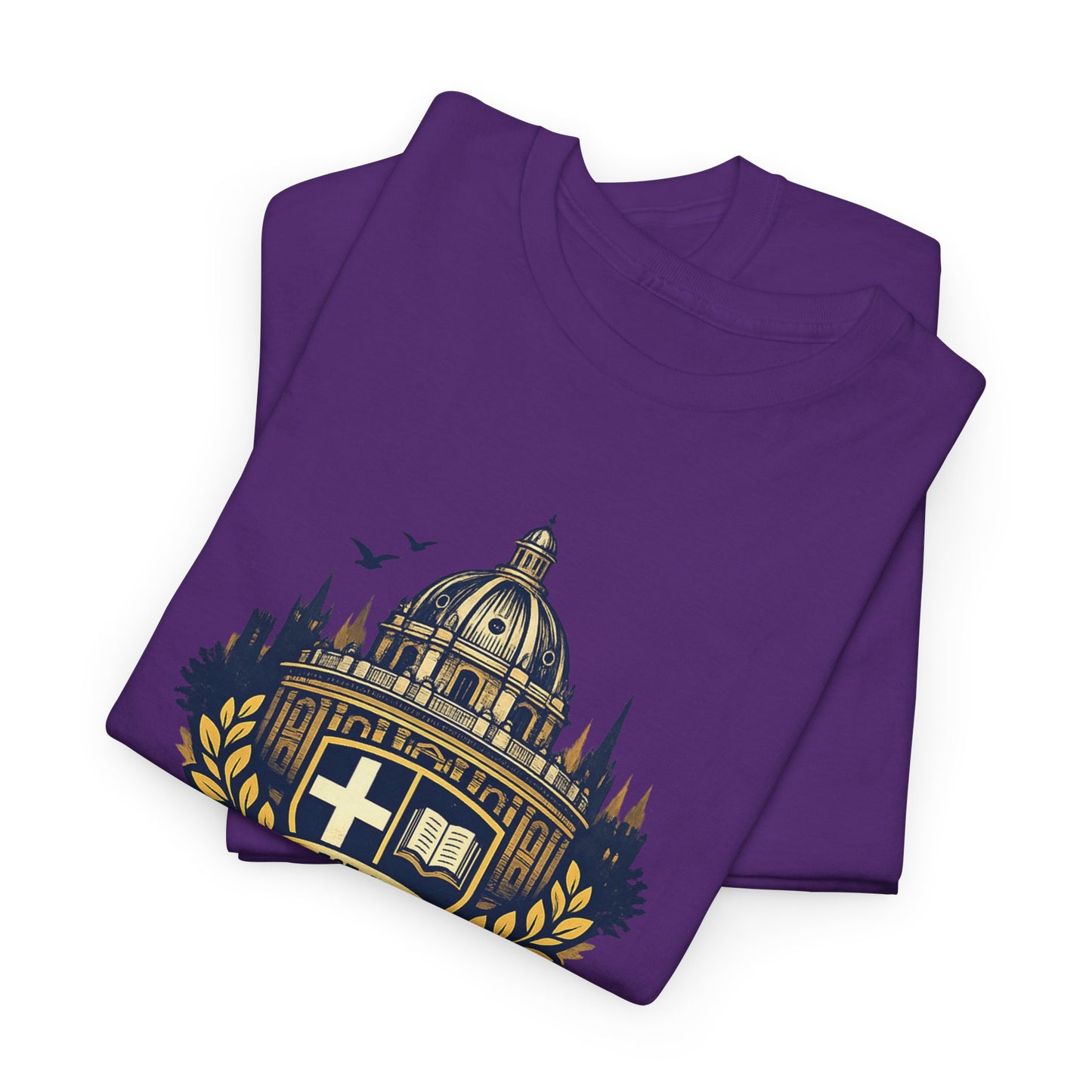 Oxford Crest T-Shirt — Vintage University Graphic Tee