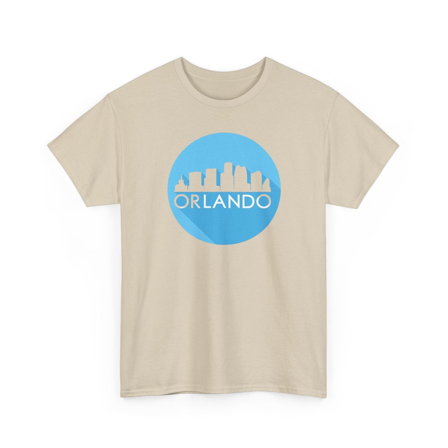 Orlando Skyline Tee — Blue Circle City Skyline T-Shirt