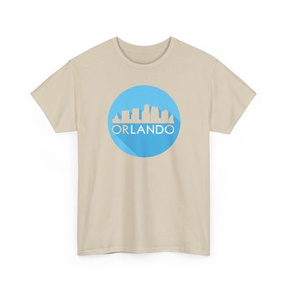 Orlando Skyline Tee — Blue Circle City Skyline T-Shirt