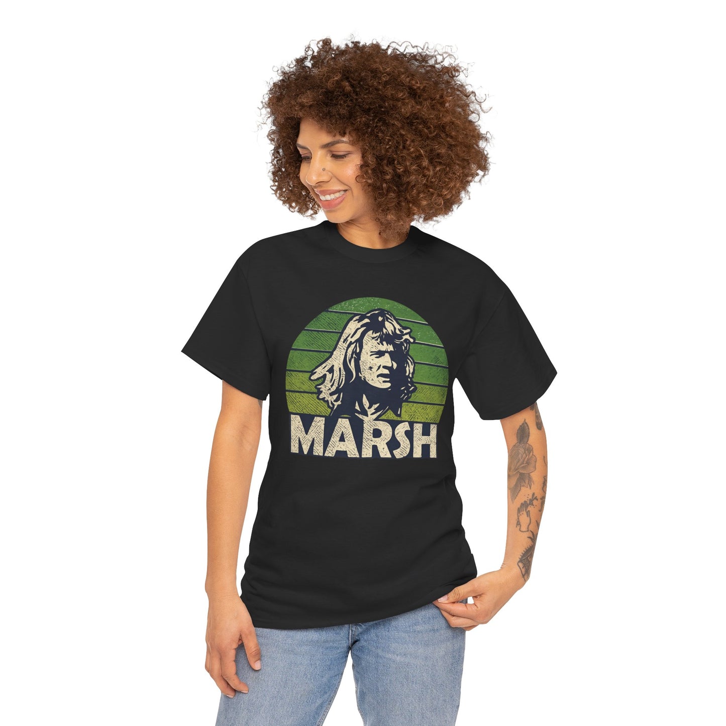 Rodney Marsh Retro Portrait Tee — Graphic T-Shirt