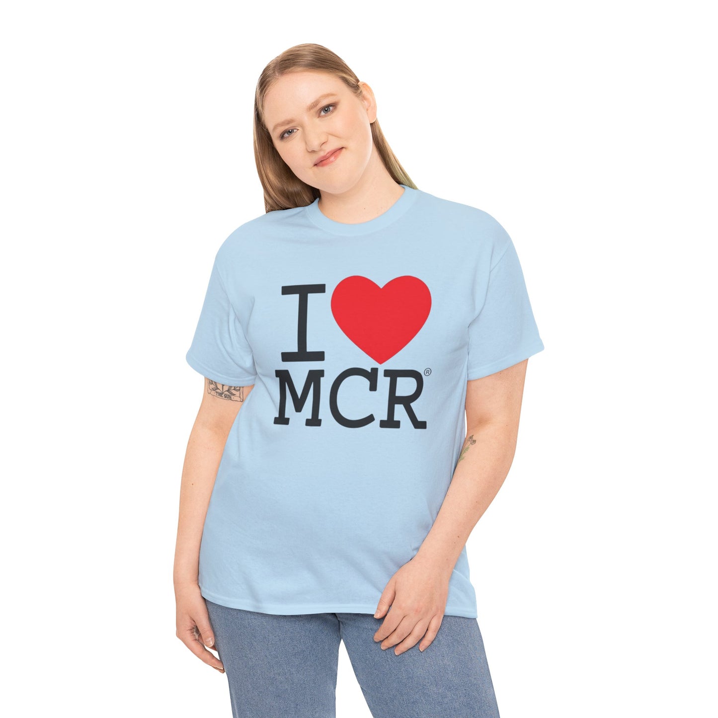 I  LOVE MCR T-Shirt — Manchester Love Tee