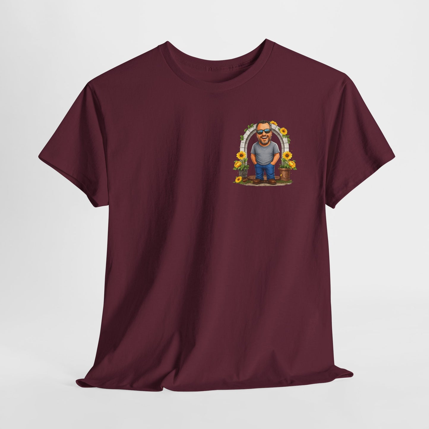 Funny Senior Tee — “At My Age Getting Lucky Means Walking Into a Room and Remembering Why I’m There”