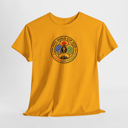 World Cup 2026 Soccer Tee — Canada USA Mexico Crest