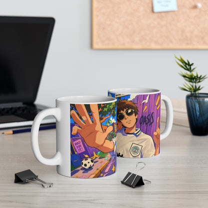 Oasis Noel & Liam Anime Ceramic Coffee Cup