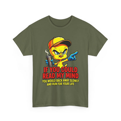 T-Shirt — “If You Could Read My Mind” Tweety Graphic Tee