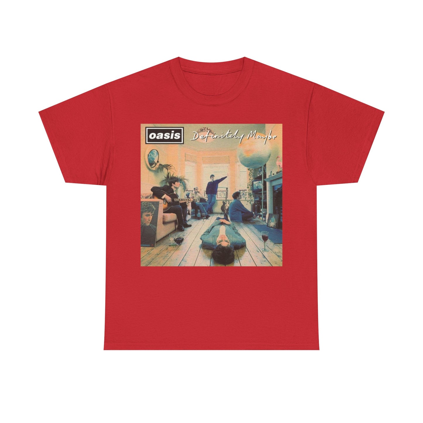 Oasis ‘‘Definitely Maybe ’’ Album Art T-Shirt