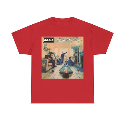 Oasis ‘‘Definitely Maybe ’’ Album Art T-Shirt