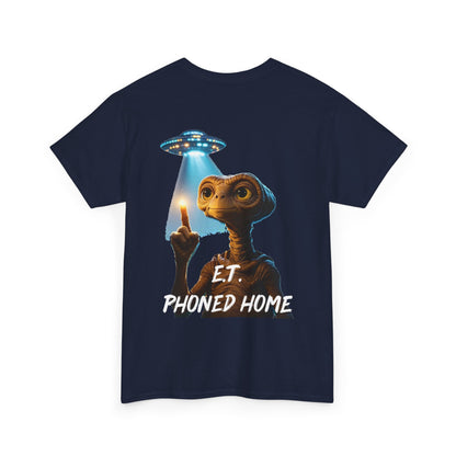 E.T. Phoned Home Tee — Retro Sci‑Fi Alien Graphic T-Shirt