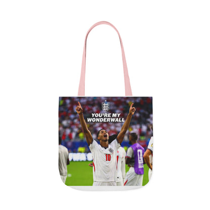 Jude Bellingham England Celebration Tote Bag – "You’re My Wonderwall" England Fan Canvas Tote