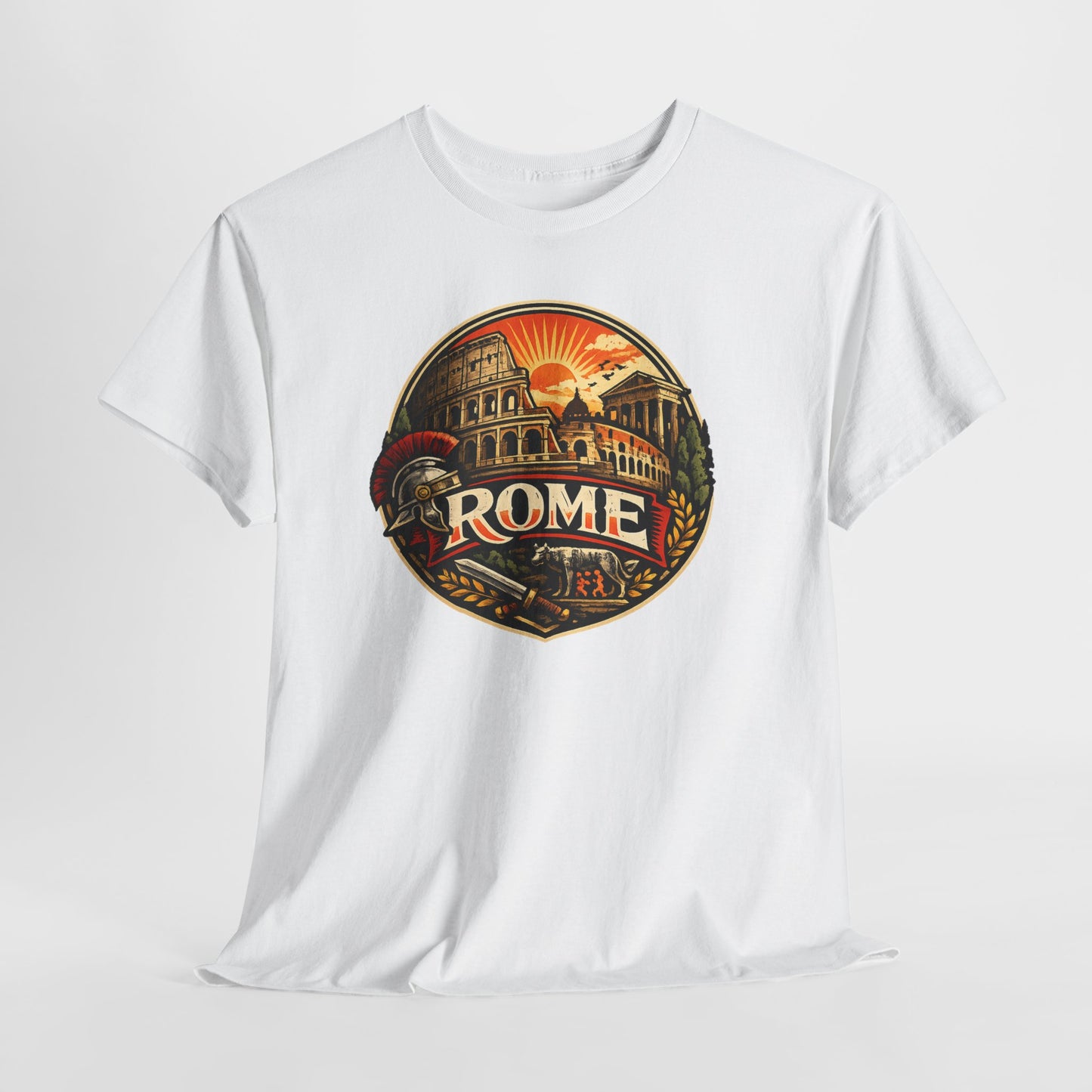 Rome Vintage Graphic Tee — Retro Italy Travel T-Shirt