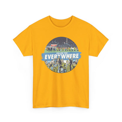 Manchester City T-Shirt — Follow Me Everywhere Soccer Fan Design
