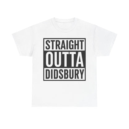Straight Outta Didsbury T‑Shirt — Graphic City Pride Tee