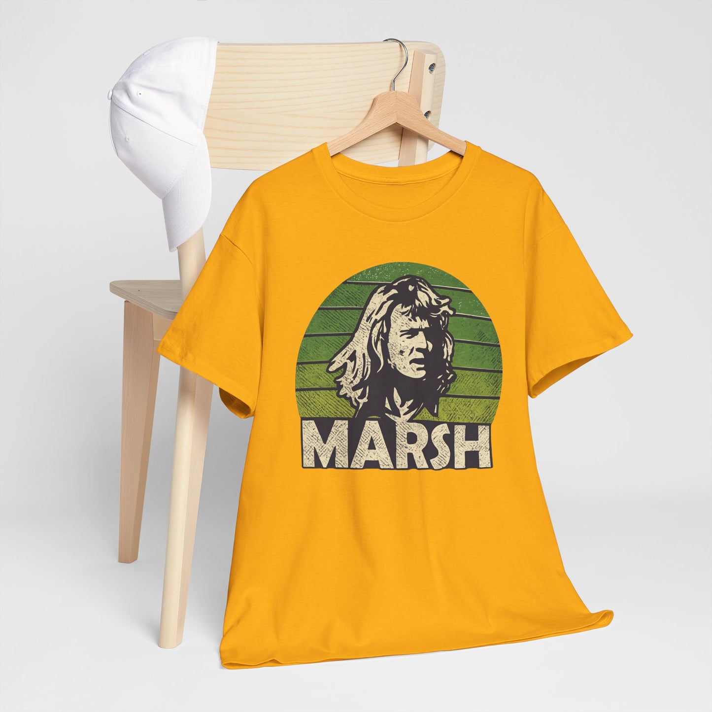 Rodney Marsh Retro Portrait Tee — Graphic T-Shirt