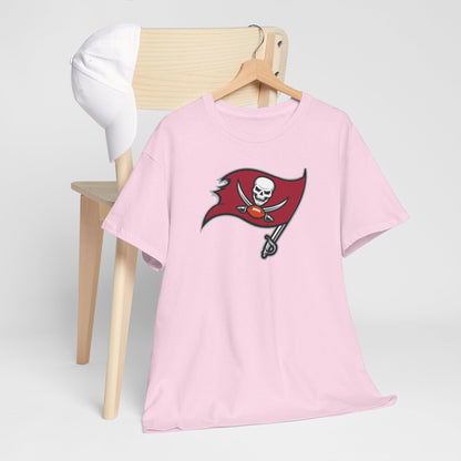 Tampa Bay Buccaneers Flag T-Shirt — Football Pirate Logo Tee