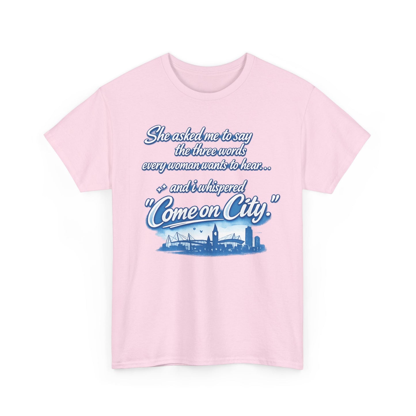 Come on City Skyline Tee — Retro Script Urban Pride T‑Shirt