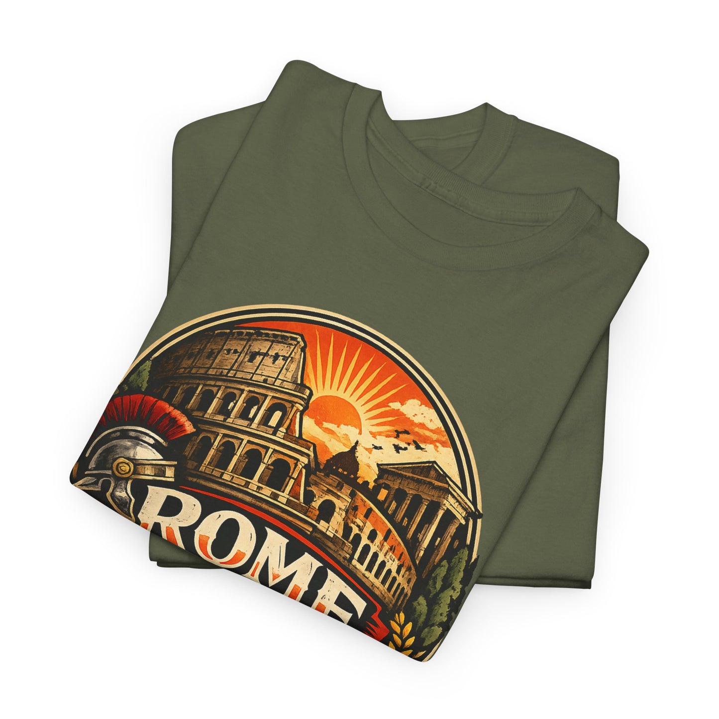 Rome Vintage Graphic Tee — Retro Italy Travel T-Shirt
