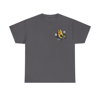 Manchester City T‑Shirt — "Empty Seats On Tour" Cartoon Seat Graphic Tee