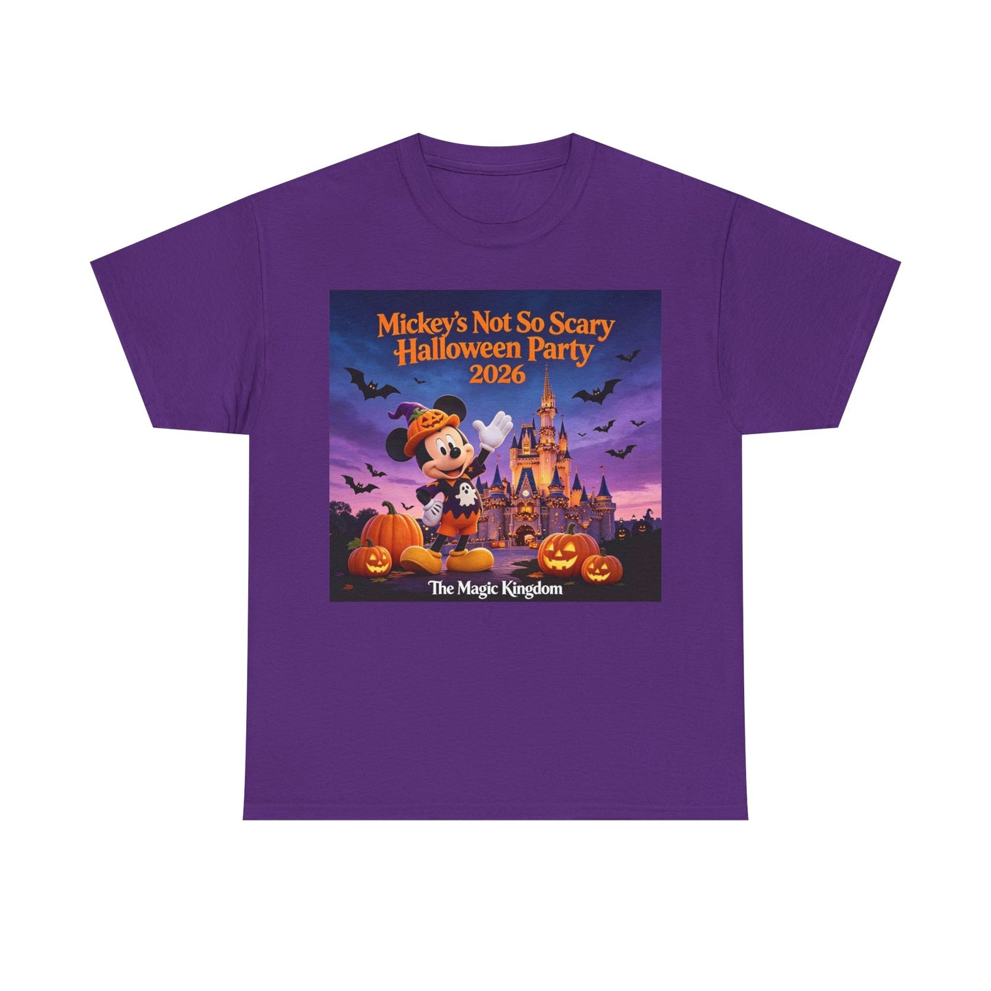 Halloween Party T‑Shirt — "Not So Scary" 2026 Magic Kingdom Tee