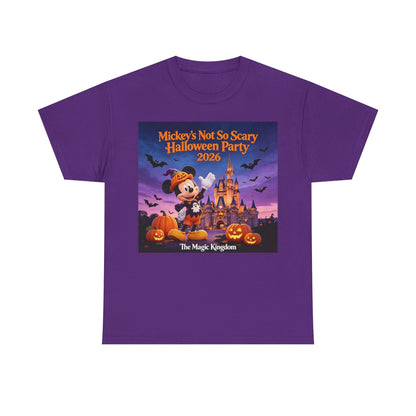 Halloween Party T‑Shirt — "Not So Scary" 2026 Magic Kingdom Tee
