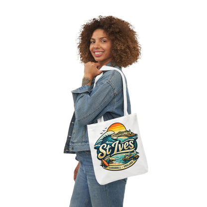 St Ives Cornwall Sunset Tote Bag