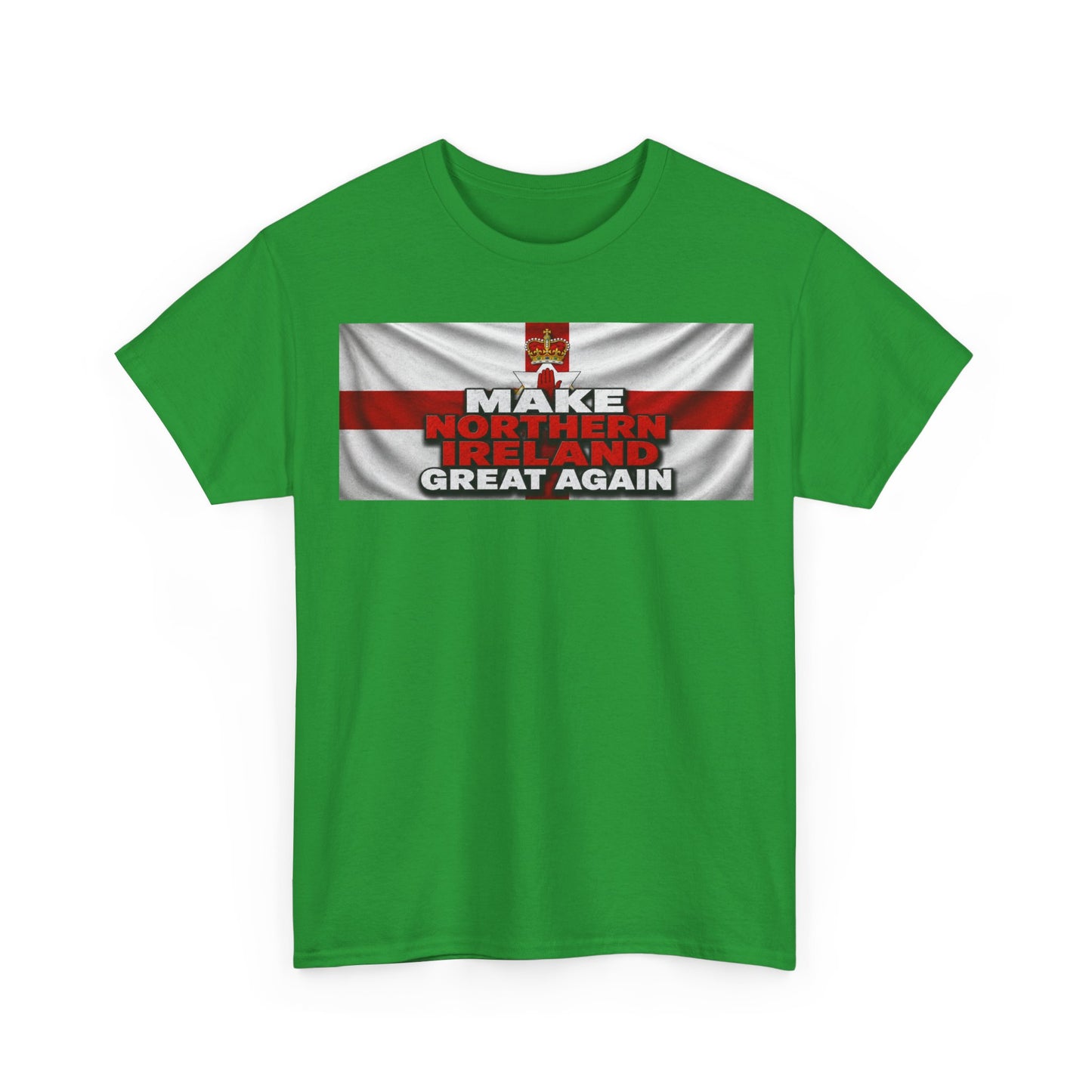 Northern Ireland Collage Tee — "Make Northern Ireland Great Again" Graphic T-Shirt