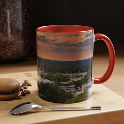 Disney Magic Kingdom Castle Sunset Coffee Mug (Accent, 11/15oz)