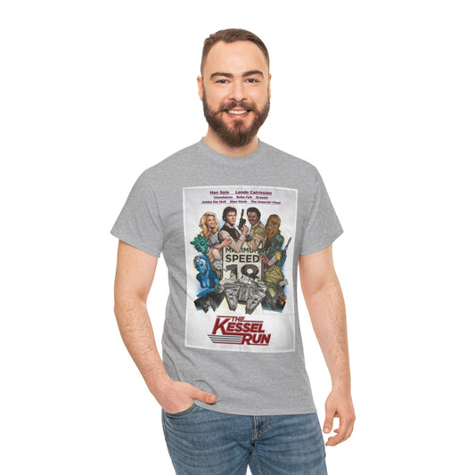 Kessel Run Retro Star Wars Movie Poster Tee