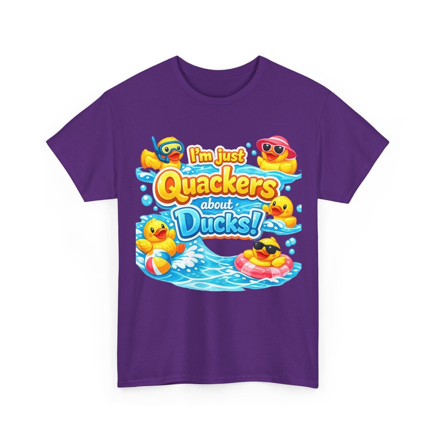 I'm Just Quackers About Ducks! Cute Rubber Duck Pool Tee