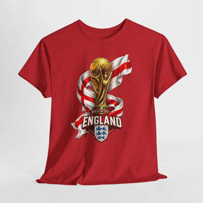 England World Cup Trophy T‑Shirt — St George's Cross Football Fan Tee