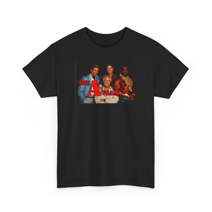 A-Team Graphic Tee — Retro TV Series Logo & Character Poster T-Shirt