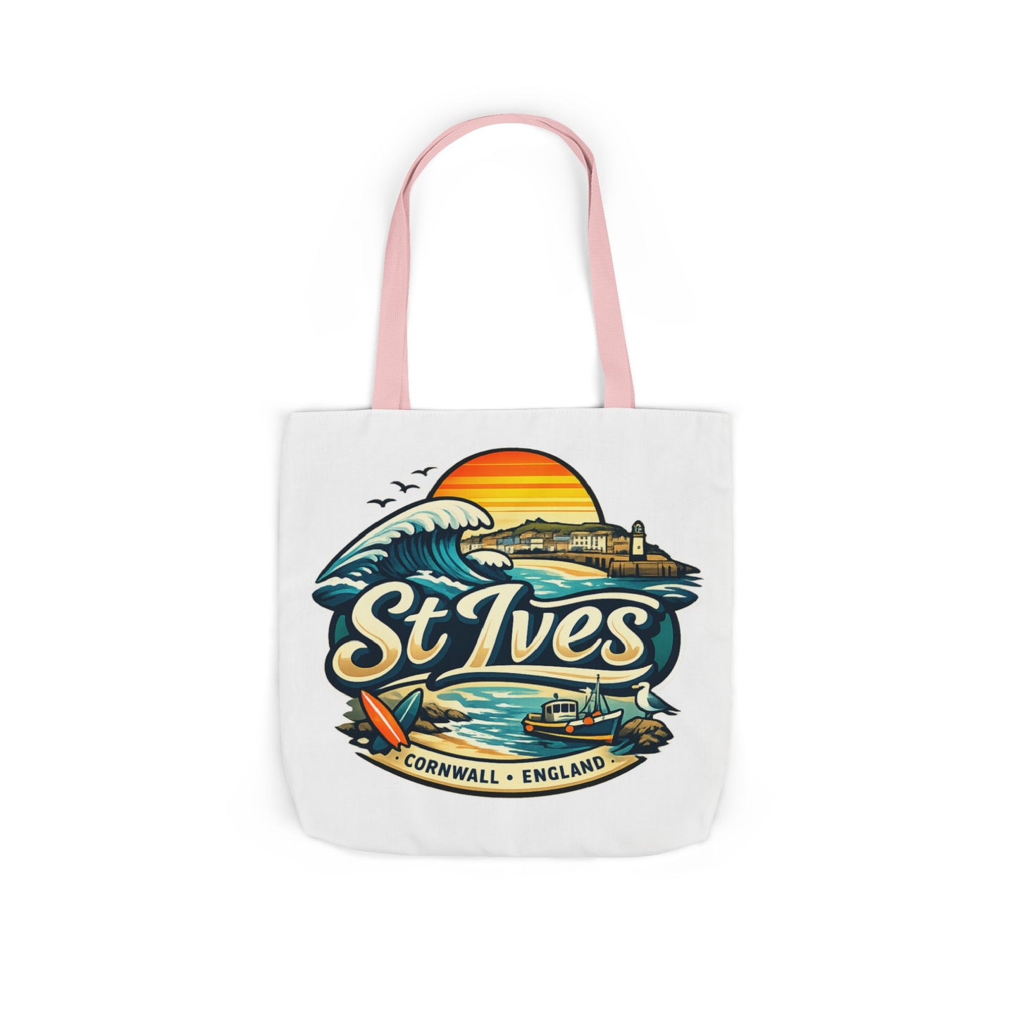 St Ives Cornwall Sunset Tote Bag