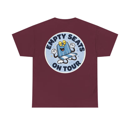 Manchester City T-Shirt — 'Empty Blue Seats On Tour' Retro Skate Graphic Tee