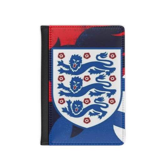 England Three Lions Passport Cover – Football Fan Travel Wallet