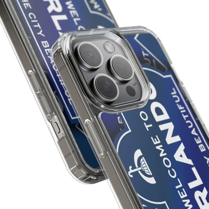 Orlando Clear Phone Case — "Welcome to Orlando" City Sign Design